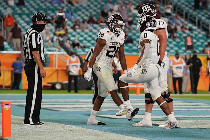 Isaiah Spiller's well-rounded game would take pressure off of MVP candidate, Josh Allen.